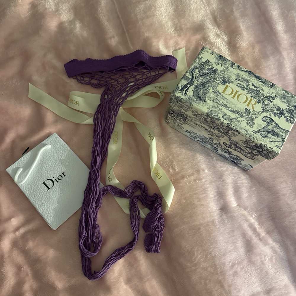 Dior Luxurious Purple Mesh Accessory